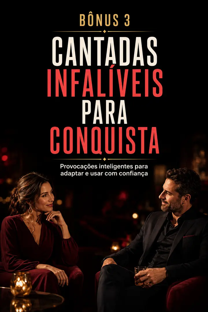 Capa do bônus Cantadas Infalíveis para Conquista